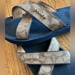 EUC Coach Janine sandals